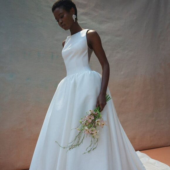 Jenny Yoo Audrey Wedding Gown Size 10 NEW - Picture 6 of 9